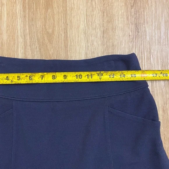 Maeve Navy Pencil Skirt - Picture 6 of 6